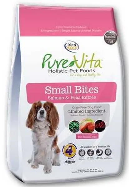 5 Lb Nutrisource Purevita  Grain Free Small Salmon & Peas Entree Dog - Health/First Aid
